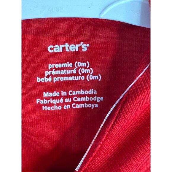 Carter's Christmas Theme Baby 2-Pc Crew Neck Long Sleeve Bodysuit‎ Unisex NWT - Picture 7 of 14